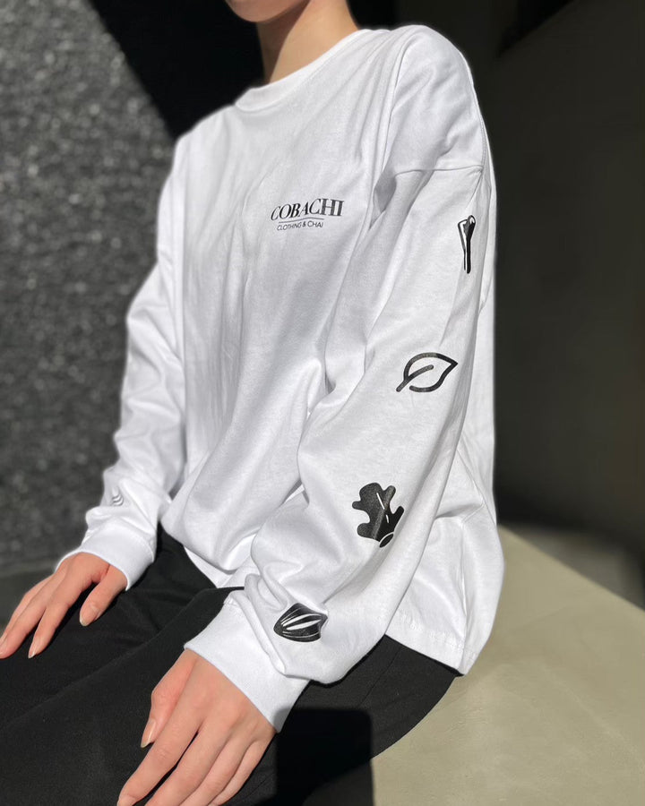 Collab. long sleeve T-shirt by – COBACHI CHAI