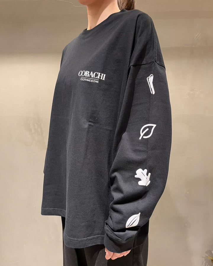 Chiiiibag Long Sleeve T 　チー　カットソー Never mind the XU / Chikashitsu+｜【XU】skeleton long sleeve