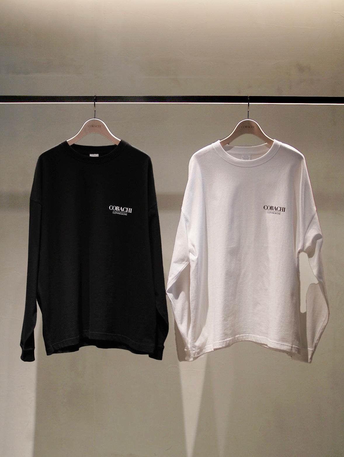 Collab. long sleeve T-shirt  by